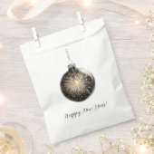 Silvester-Feuerwerkskugel Geschenktütchen (Ausgeschnitten)