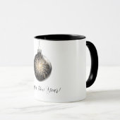 Silvester-Feuerwerkskugel Tasse (VorderseiteRechts)
