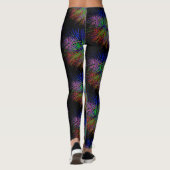 Silvester Fireworks Holiday Party Leggings (Rückseite)