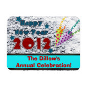 SILVESTER GASTGESCHENK MAGNETS-VORLAGE MAGNET (Horizontal)