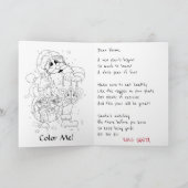 Silvester Gold Card Feiertagskarte (Innenseite)