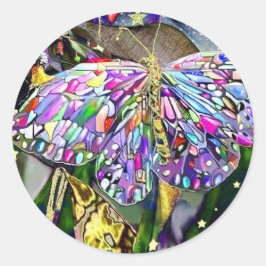 Silvester Gold Leaf Butterfly, Aufkleber