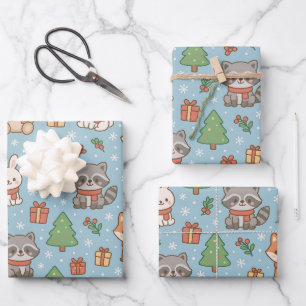 Silvester im Wald Geschenkpapier Set