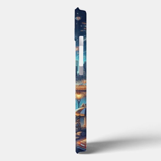 Silvester in New York City Case-Mate iPhone Hülle (Rückseite / Links)