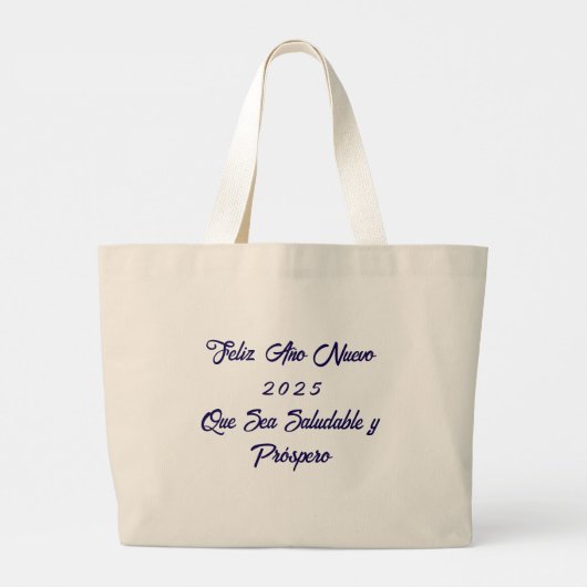 Silvester in New York City Jumbo Stoffbeutel (Rückseite)