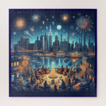 Silvester in New York City