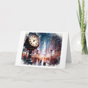 Silvester in New York, Karte