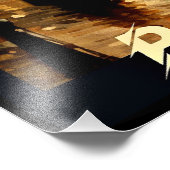 Silvester in Paris Fotodruck (Ecke)