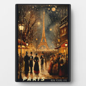 Silvester in Paris Fotoplatte (Vorderseite)