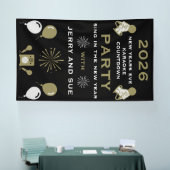 Silvester Karaoke Countdown Banner (Messe)