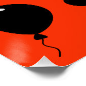 Silvester Karaoke Countdown Poster (Ecke)