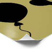 Silvester Karaoke Countdown Poster (Ecke)