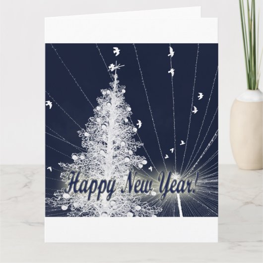 Silvester Karte (Vorderseite)