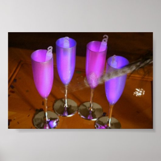 Silvester Leinwand Poster (Vorne)