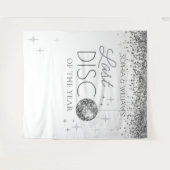 Silvester letzte Diskothek des Jahres Hintergrund Wandteppich (Vorderseite (Horizontal))
