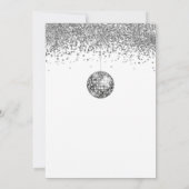 Silvester letzte Diskothek des Jahres Party Einladung (Rückseite)