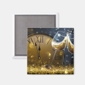Silvester Magnet (Vorderseite/Rückseite)