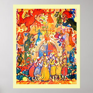 Silvester Neujahr Poster