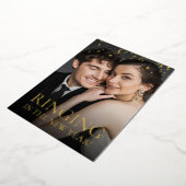 Silvester Neujahrsfoto zum Merken des Termins Folieneinladung (Gedreht)