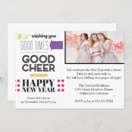 Silvester Night Party Einladung