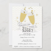 Silvester Night Party Einladung (Vorderseite)