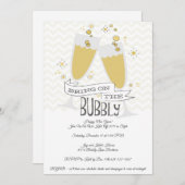 Silvester Night Party Einladung (Vorne/Hinten)