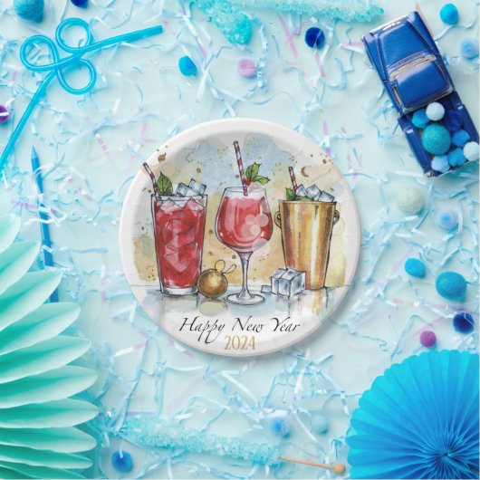 Silvester Pappteller (Party)