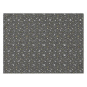 Silvester Party Champagner und Feuerwerk Tischdecke (Vorderseite (Horizontal))