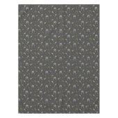 Silvester Party Champagner und Feuerwerk Tischdecke (Vorderseite)