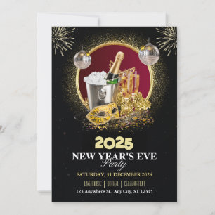 Silvester Party Einladung