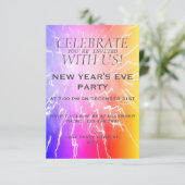 Silvester-Party Einladung (Stehend Vorderseite)