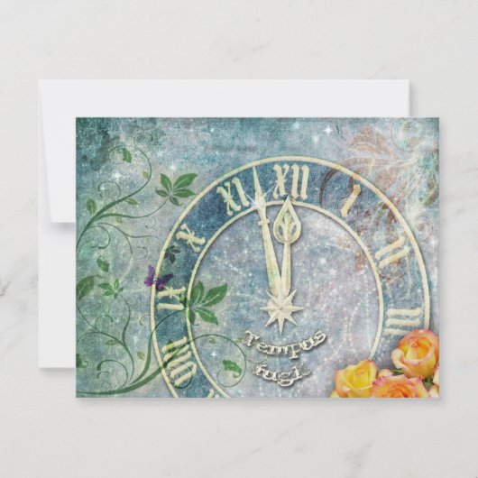 Silvester-Party Einladung (Vorderseite)