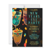 Silvester Party Einladung