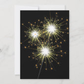 Silvester-Party Einladung (Rückseite)