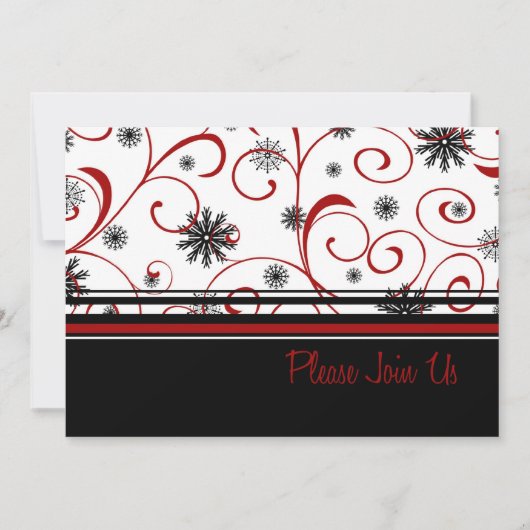 Silvester-Party Einladung (Vorderseite)