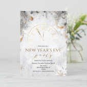 Silvester-Party Einladung (Stehend Vorderseite)