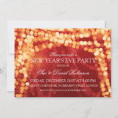 Silvester Party Einladung (Vorderseite)