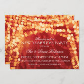 Silvester Party Einladung (Vorne/Hinten)