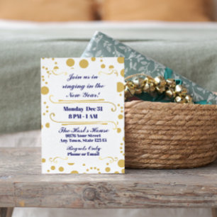 Silvester-Party Einladung