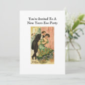 Silvester-Party Einladung (Stehend Vorderseite)