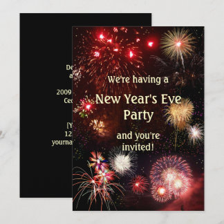 Silvester-Party Einladung