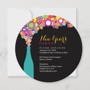 Silvester-Party Einladung