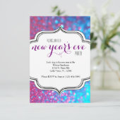 Silvester-Party Einladung (Stehend Vorderseite)