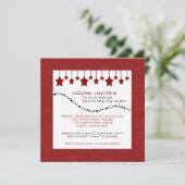 Silvester-Party Einladungen (Stehend Vorderseite)