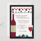 Silvester-Party Einladungen (Vorderseite)