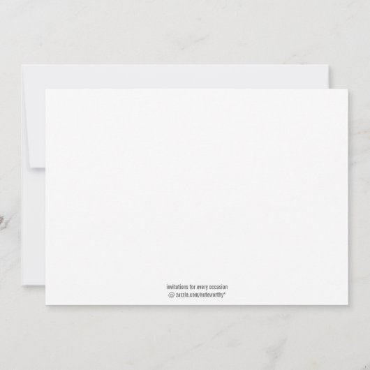 Silvester-Party Einladungen (Rückseite)