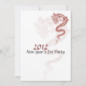 Silvester-Party Einladungen 2012 (Rückseite)