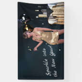 Silvester Party Girl in Sequel Dress Banner (Vertikal)