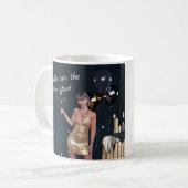 Silvester Party Girl in Sequel Dress Kaffeetasse (Vorderseite Links)