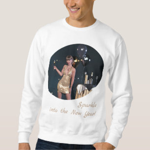 Silvester Party Girl in Sequel Dress Sweatshirt